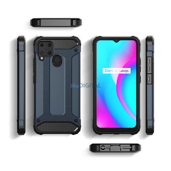 Carcasă Hybrid Armor pentru Realme 10 5G / Realme 9i 5G Carcasă hibridă blindată neagră