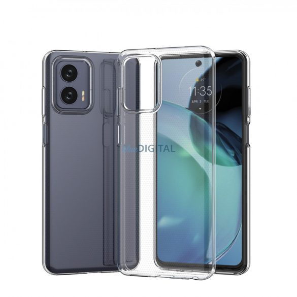 Husa Ultra Clear de 0,5 mm pentru Motorola Moto G73 5G husa subtire transparenta