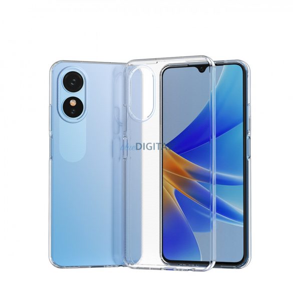 Husa Ultra Clear de 0,5 mm pentru husa subtire Oppo A17 transparenta