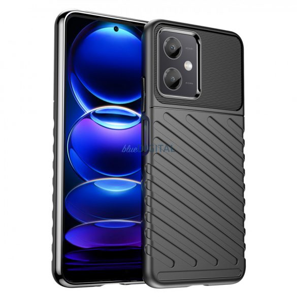 Thunder husă Xiaomi Poco X5 5G / Redmi Note 12 5G silicon blindată husă negru