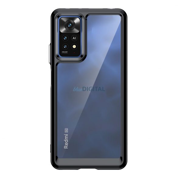 Husă Space Outer Space Xiaomi Poco X5 Pro 5G / Redmi Note 12 Pro Husă cu cadru flexibil negru