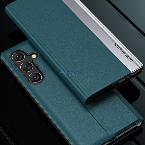 Husă Sleep Case Pro pentru Xiaomi Redmi 11A / Poco C55 / Redmi 12C cu suport rabatabil negru