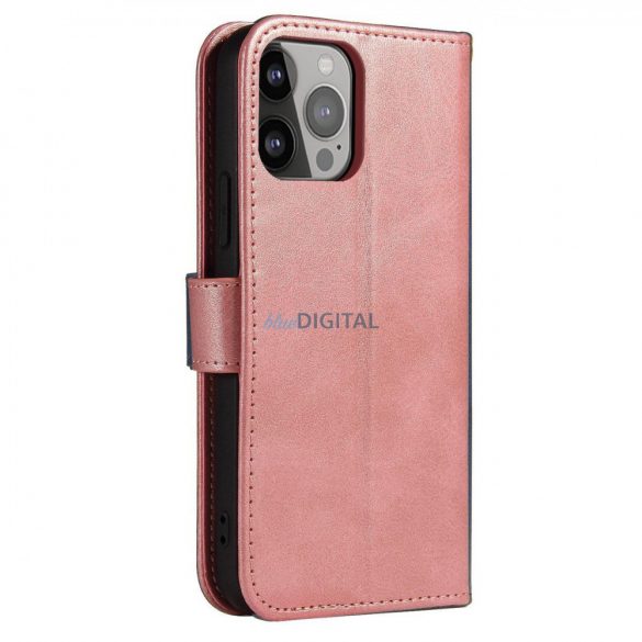 Magnet Husă Husă pentru Xiaomi Redmi Note 12 Husă cu Flip Wallet Stand roz