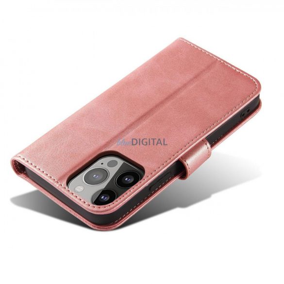 Magnet Husă Husă pentru Xiaomi Redmi Note 12 Husă cu Flip Wallet Stand roz