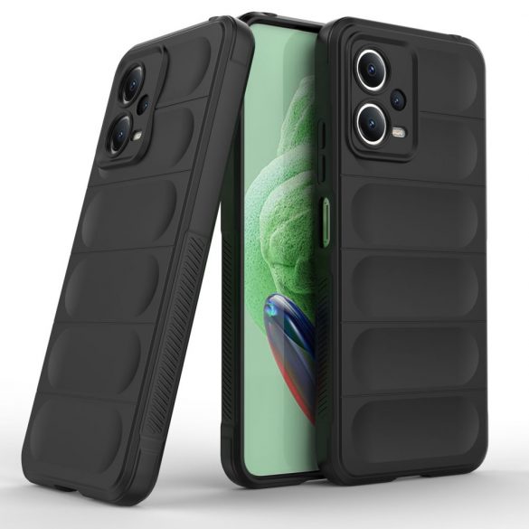 Husă Magic Shield pentru Xiaomi Redmi Note 12 5G / Poco X5 5G Flexible Armor Husă negru