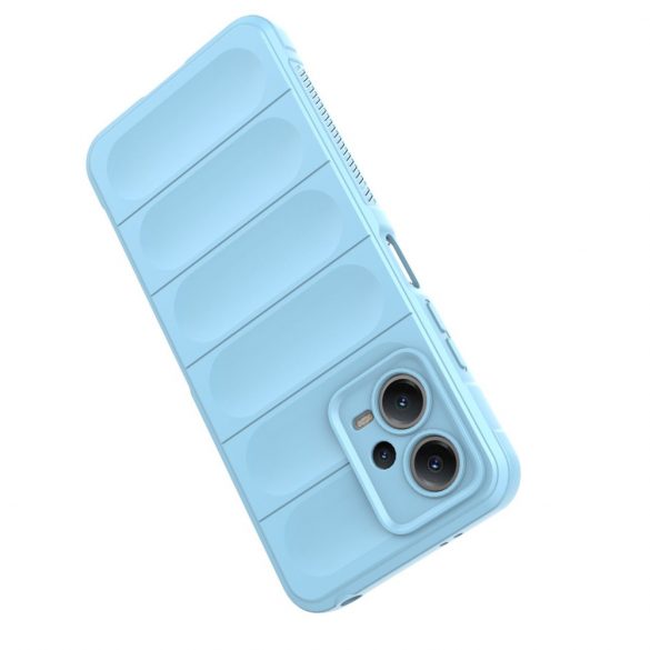 Magic Shield Husă Husă pentru Xiaomi Redmi Note 12 5G / Poco X5 5G Flexible Armor Husă Light Blue