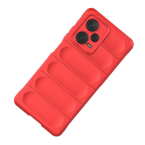 Magic Shield husă pentru Xiaomi Redmi Note 12 Pro + Husă blindat flexibil negru