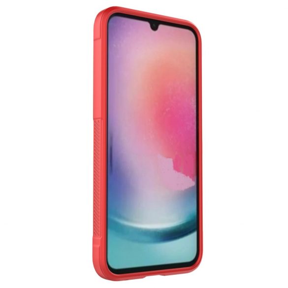 Husă Magic Shield pentru Samsung Galaxy A24 4G Husă blindat flexibil roșu