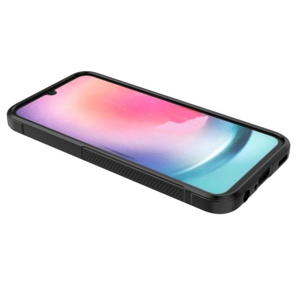 Husă Magic Shield pentru Samsung Galaxy A24 4G Husă blindat flexibil roșu