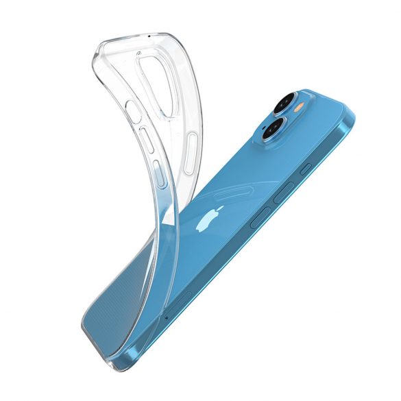 Husă pentru iPhone 15 din seria Ultra Clear în culoare transparentă