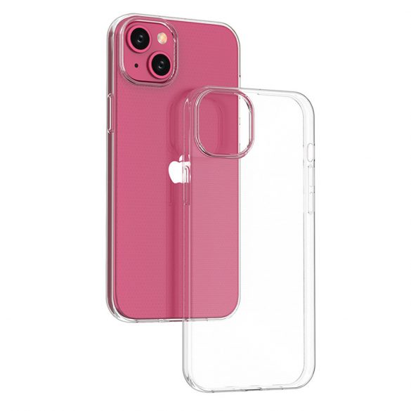 Husă pentru iPhone 15 Plus din seria Ultra Clear în culoare transparentă