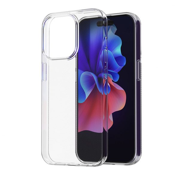 Husă pentru iPhone 15 Pro din seria Ultra Clear în culoare transparentă