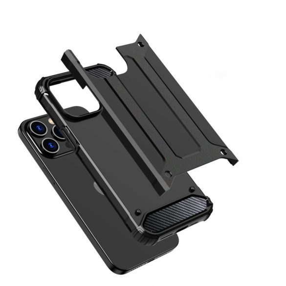 Husa Hybrid Armor pentru iPhone 15 Pro - albastra