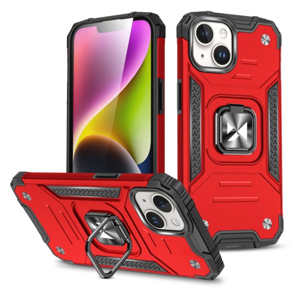 Wozinsky Ring Armor iPhone 15 iPhone 15HusăRing Armor - roșu