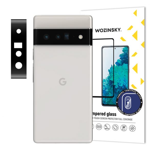 Wozinsky Full Camera sticlă Folie securizată pentru Google Pixel 6 Pro pentru camera 9H