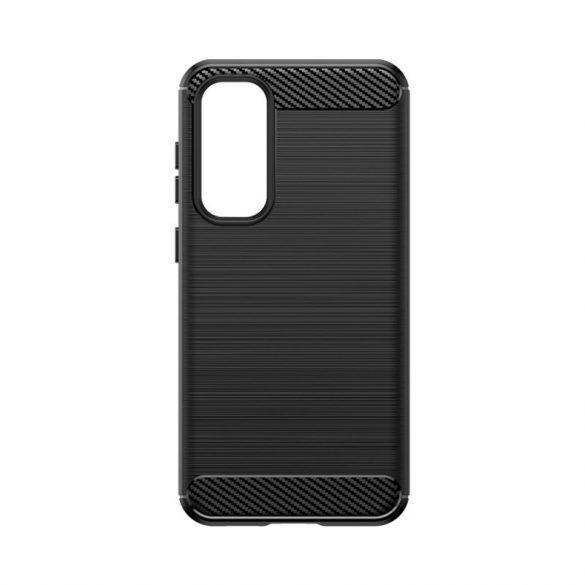 Husa flexibila cu model de carbon pentru Husa Samsung Galaxy S23 FE Carbon - neagra