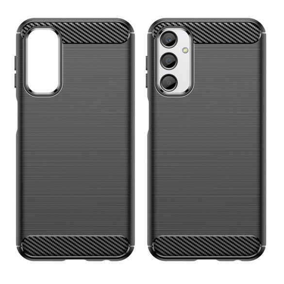 Husă flexibilă cu model de carbon pentru Carcasa Samsung Galaxy M34 Carbon - neagră