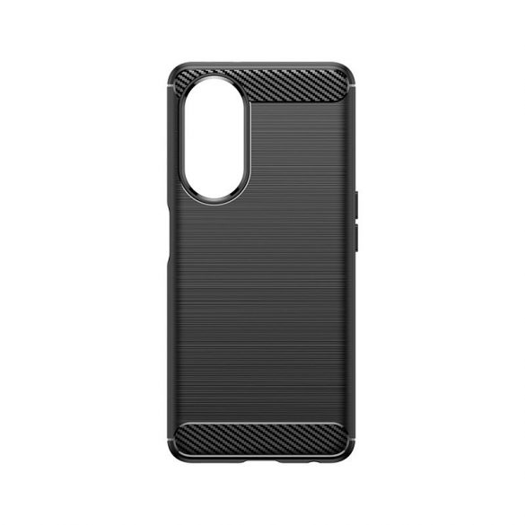 Carcasa flexibila cu model de carbon pentru Carcasa Oppo A98 5G Carbon - neagra