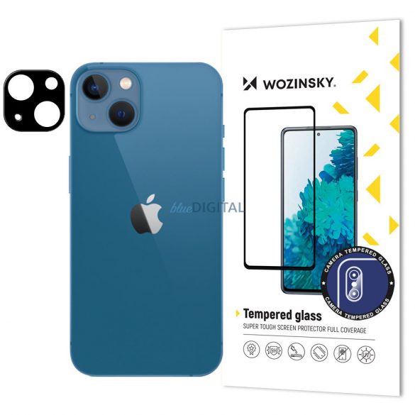 Sticla securizata 9H pentru iPhone 15 Plus Sticla Full Camera Wozinsky - neagra