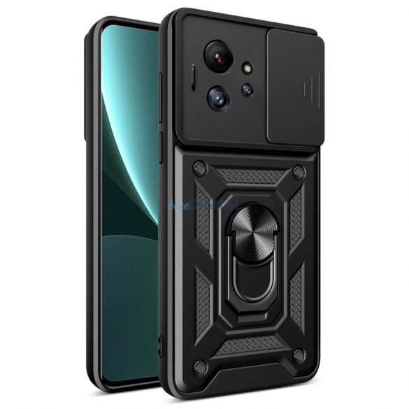 Carcasă Hybrid Armor Camshield pentru Infinix Zero Ultra cu capac pentru cameră - neagră