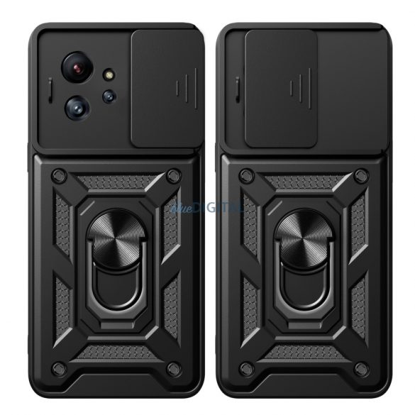 Carcasă Hybrid Armor Camshield pentru Infinix Zero Ultra cu capac pentru cameră - neagră