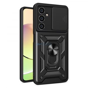 Husă Hybrid Armor Camshield pentru Samsung M54 cu husă pentru cameră - neagră