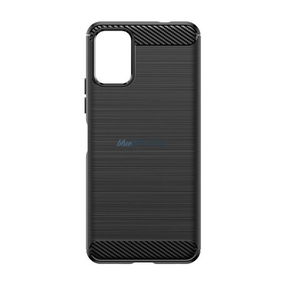 Husă din silicon Carbon Husă pentru Nokia C32 - negru