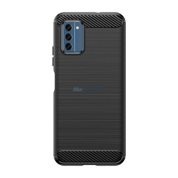 Husă din silicon Carbon Husă pentru Nokia C300 - negru