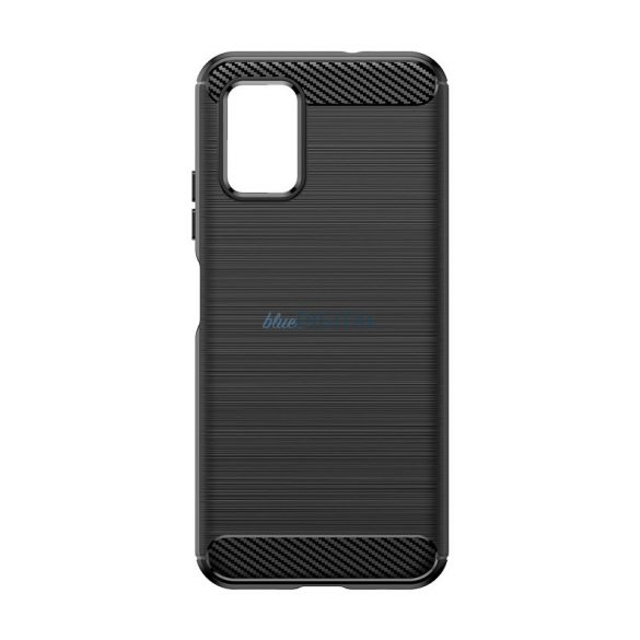 Husă din silicon Carbon Husă pentru Nokia C300 - negru