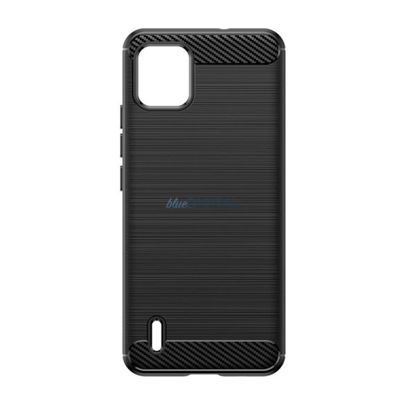 Husa din silicon Carbon Case pentru Nokia C110 - neagra