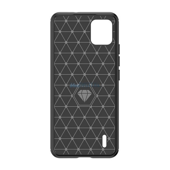 Husa din silicon Carbon Case pentru Nokia C110 - neagra