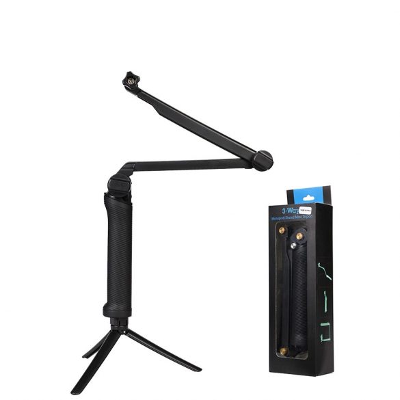 Statyw monopod 3 w 1 z uchwytem face selfie cu GoPro