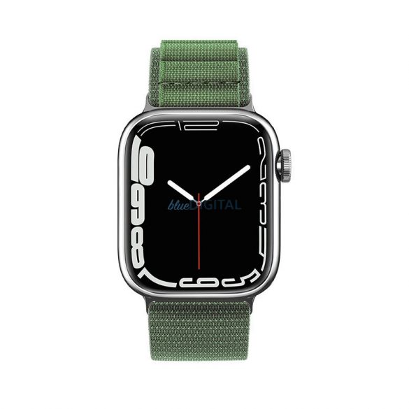 Curea cu cataramă din oțel Alpine pentru Apple Watch 38/40/41 mm - verde