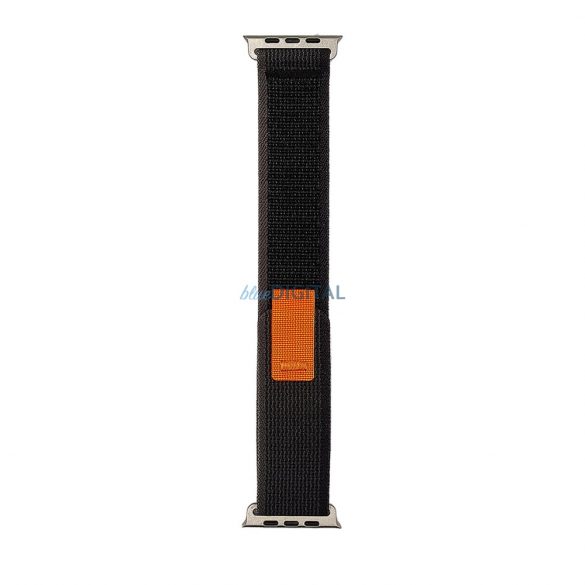 Cureaua Trail Velcro pentru Apple Watch 38/40/41 mm - neagra