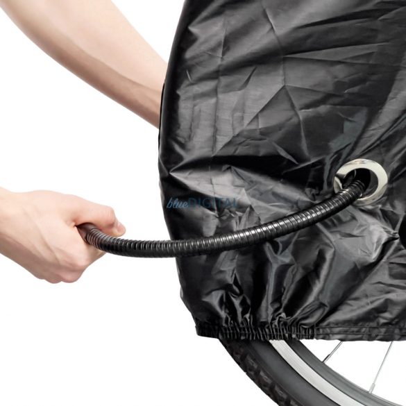 Husa impermeabila pentru bicicleta marimea XL - neagra