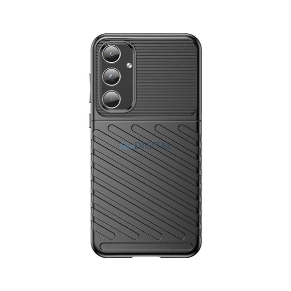 Husa blindata Thunder Case pentru Samsung Galaxy A55 - neagra