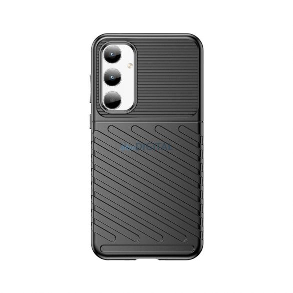 Husa blindata Thunder Case pentru Samsung Galaxy A35 - neagra