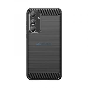 Husă Carbon pentru Samsung Galaxy A55 - negru