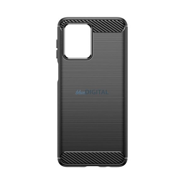 Husă din carbon pentru Motorola Moto G54 - negru