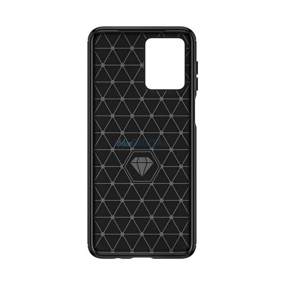 Husă din carbon pentru Motorola Moto G54 - negru