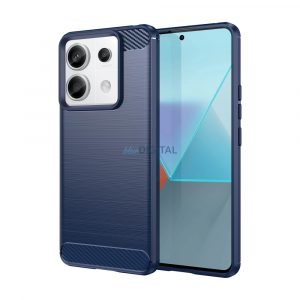 Husă din carbon pentru Xiaomi Redmi Note 13 Pro - albastru