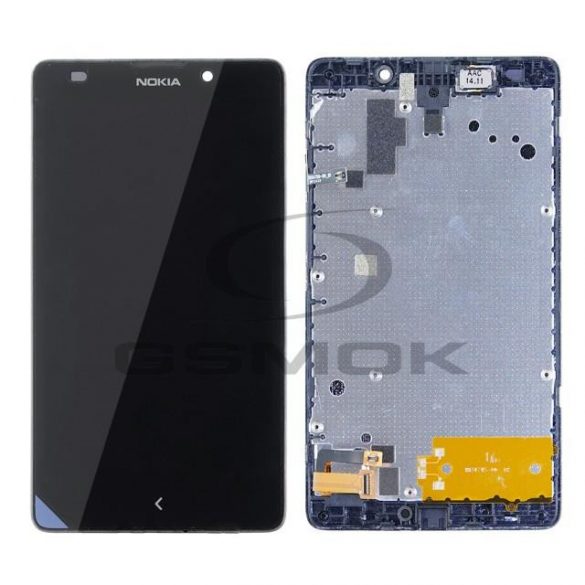 LCD + TOUCH PAD COMPLET NOKIA XL CU CADRU NEGRU [ORIGINAL]