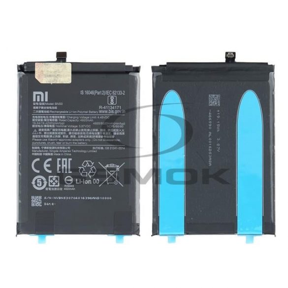 BATERIE XIAOMI REDMI NOTE 9 PRO BN53 46020000181G 5020MAH ORIGINALĂ VRAC