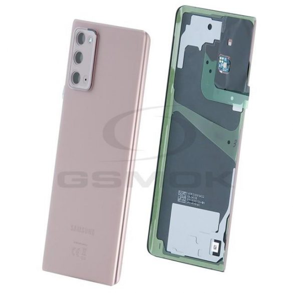 CAPAC BATERIE CARCASA SAMSUNG N981 GALAXY NOTE 20 MARO GH82-23299B PACHET DE SERVICII ORIGINAL