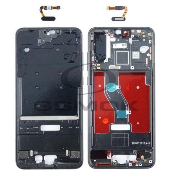 CADRU CU ETICANT PENTRU LCD HUAWEI P20 PRO NEGRU