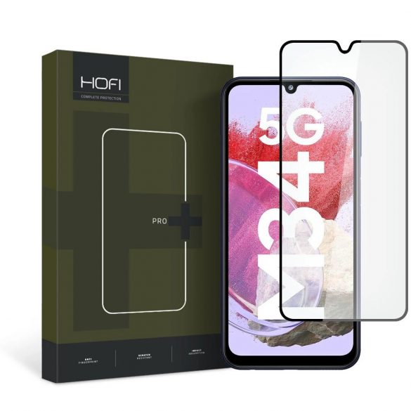 Sticla securizata Hofi Glass Pro+ pentru Samsung Galaxy M34 5G - cu rama neagra