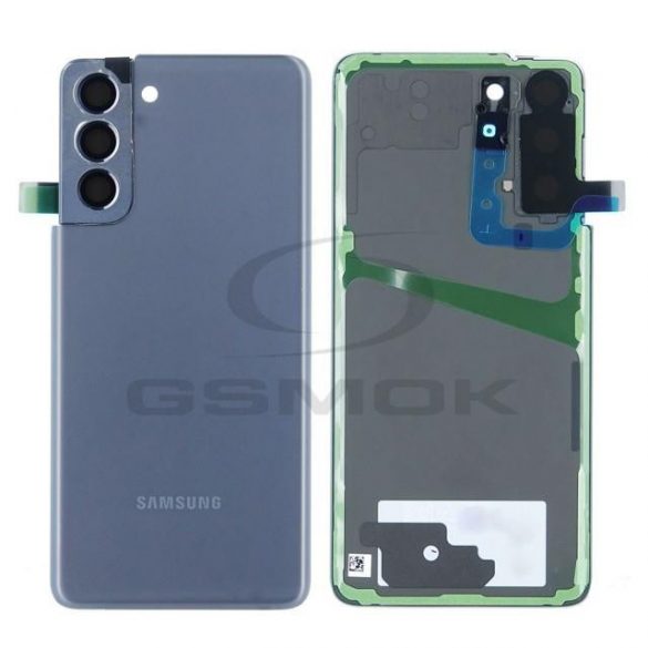 CAPAC BATERIE CARCASA SAMSUNG G991 GALAXY S21 PHANTOM GREY CU LENTILA CAMERA GH82-24519A GH82-24520A PACHET DE SERVICII ORIGINAL