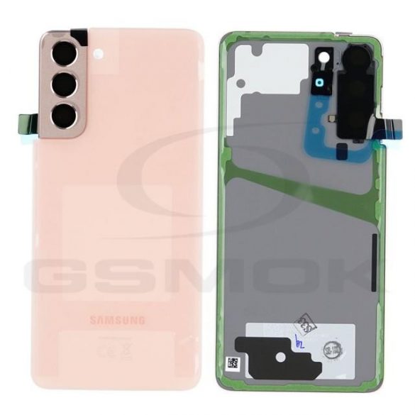 CAPAC BATERIE CARCASA SAMSUNG G991 GALAXY S21 PHANTOM ROZ CU LENTILE CAMERA GH82-24520D GH82-24519D PACHET DE SERVICII ORIGINAL