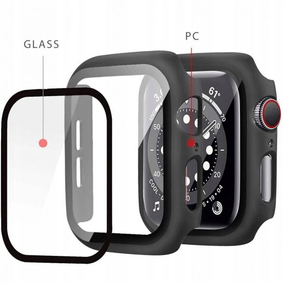 Husă Tech-Protect Defense360 pentru Apple Watch Ultra 1/2 (49 mm) - Transparentă