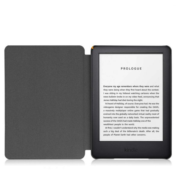 Husă Tech-Protect SmartCase pentru Kindle 11" 2022 - albastră cu flori de sakura